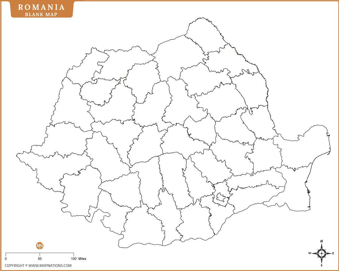 romania-blank-map