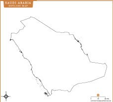 outline-map-of-saudi-arabia
