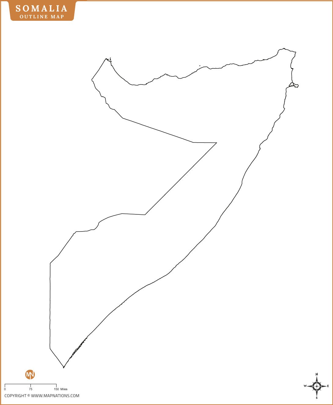 somalia-outline-map