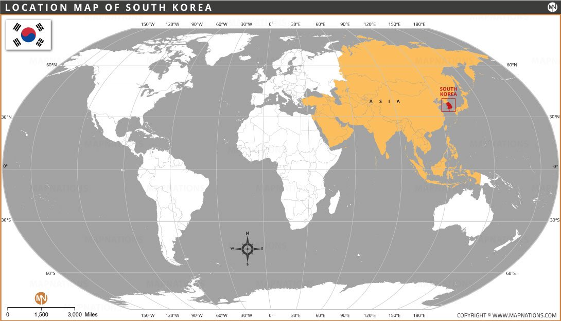 where-is-south-korea