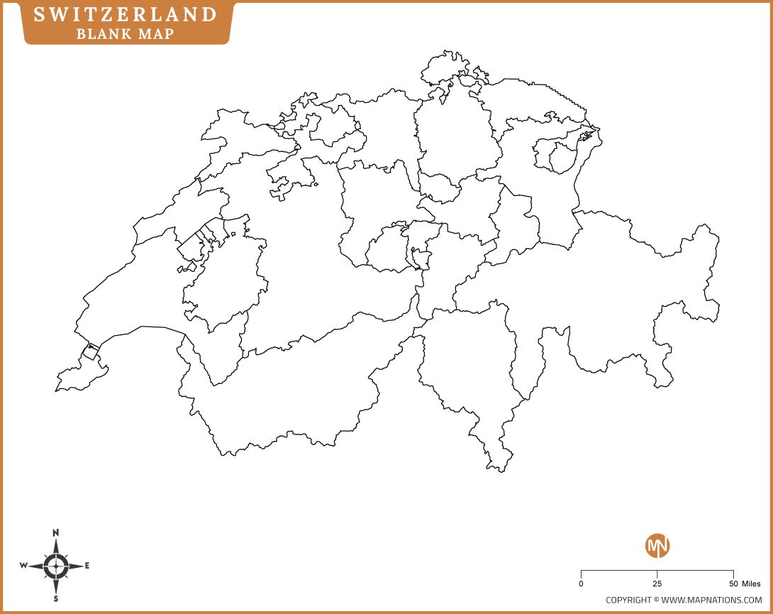 switzerland-blank-map