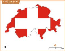 switzerland-flag-map