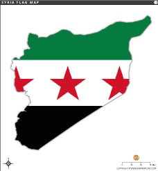 syria-flag-map