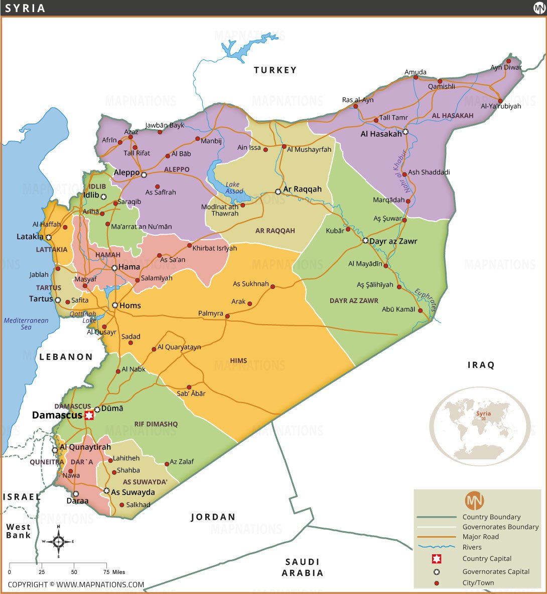 Syria Map