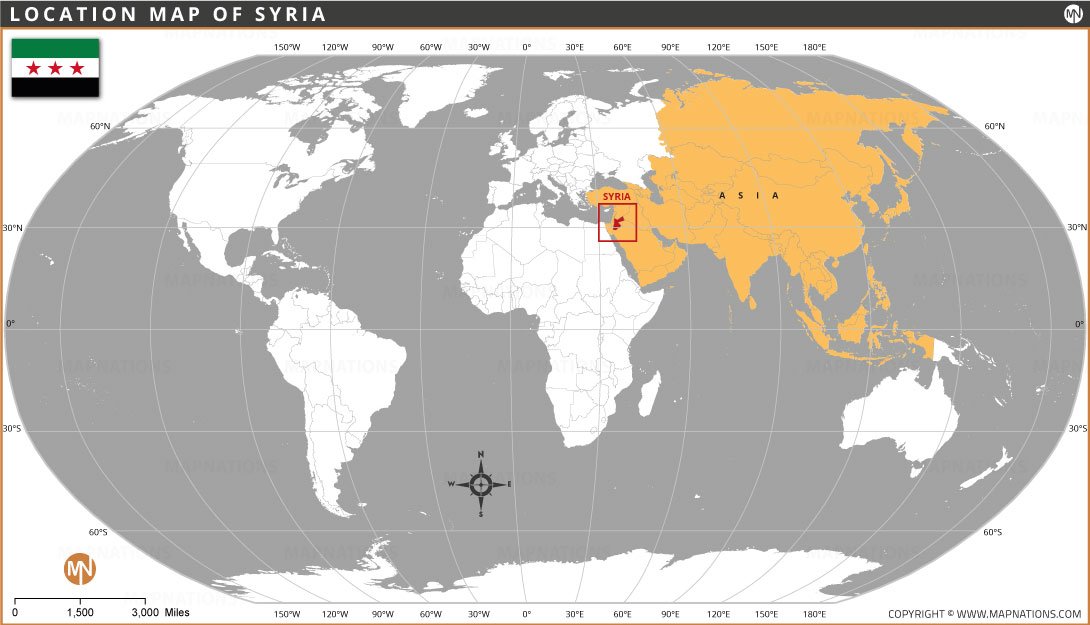 where-is-syria