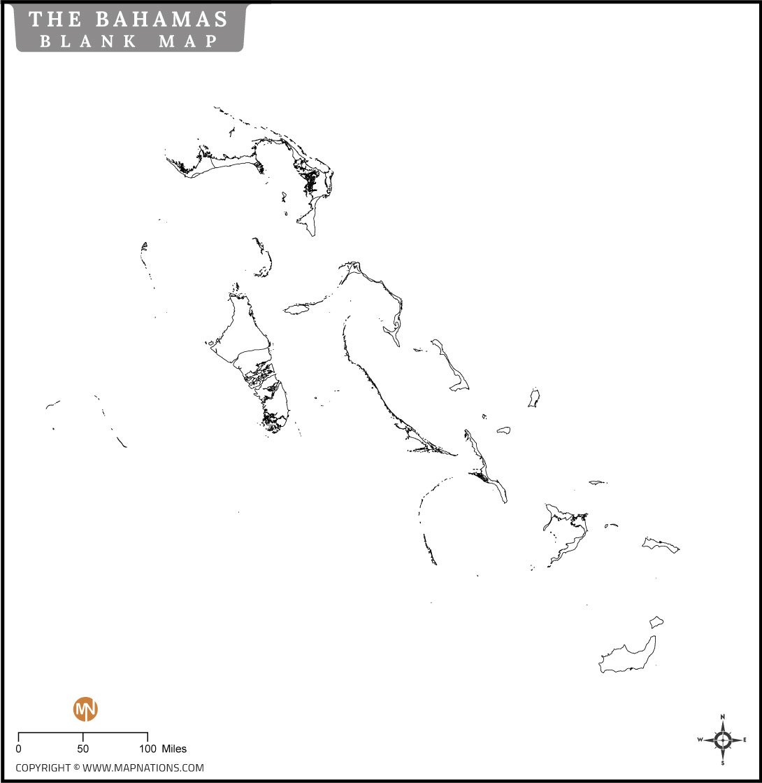 the-bahamas-blank-map
