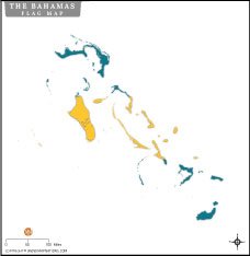 the-bahamas-flag-map
