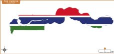 The-gambia Flag Map Thumb