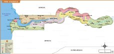 Map of the-gambia