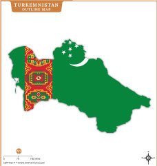 turkmenistan-flag-map