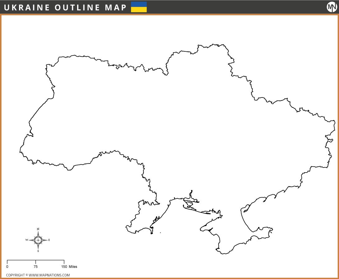 ukraine-outline-map