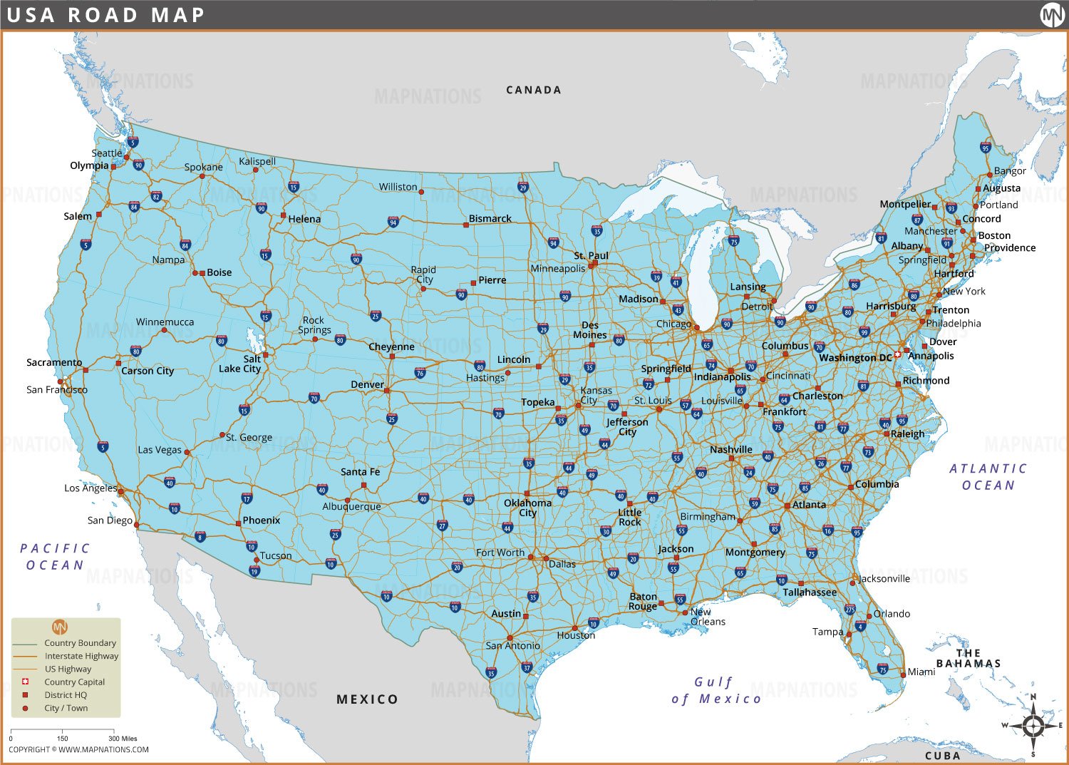usa-road-map