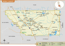Kern County Map