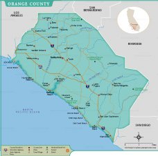 Orange County Map