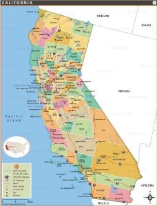 California Map thumb
