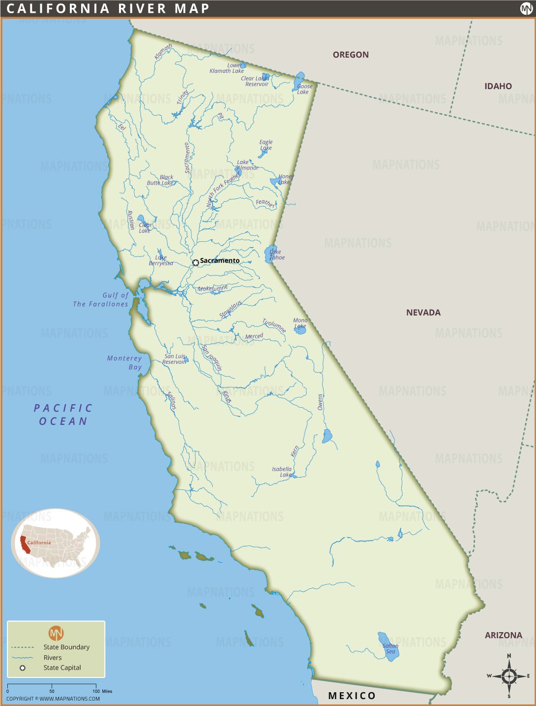 california-river-map