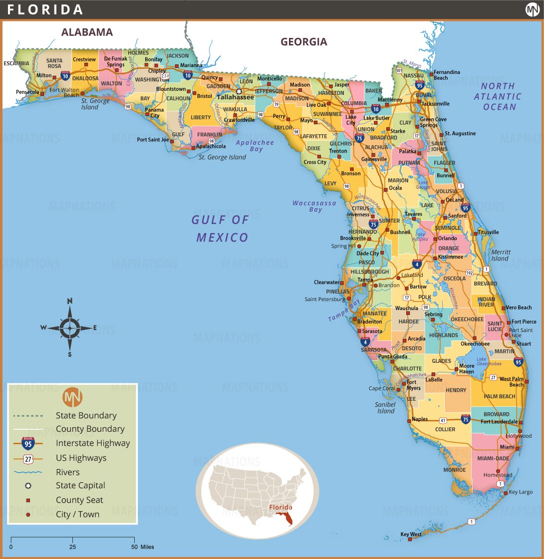 Florida Map