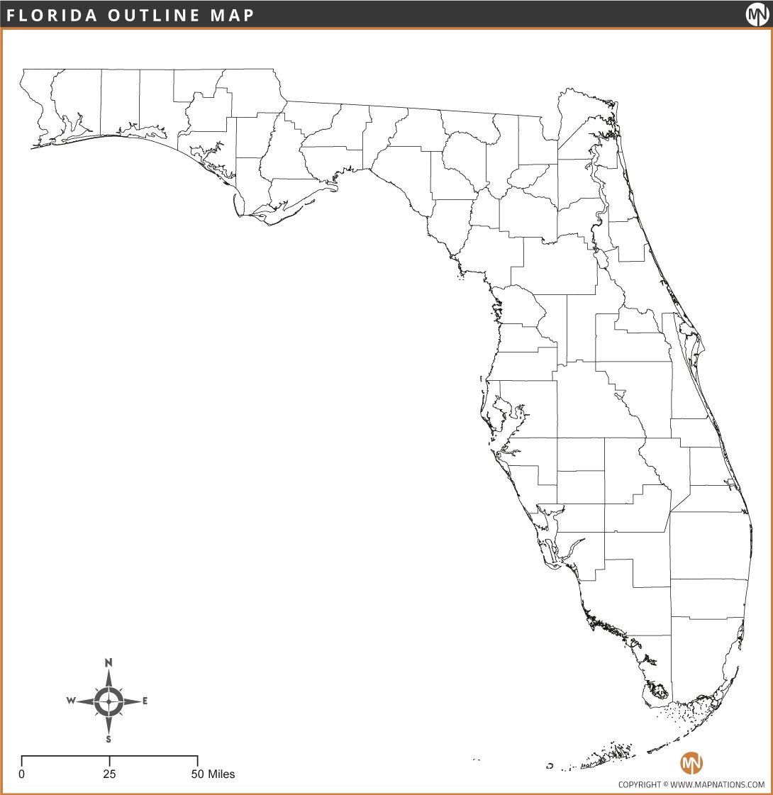 florida-outline-map