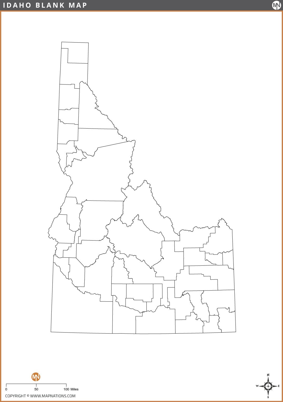 idaho-blank-map