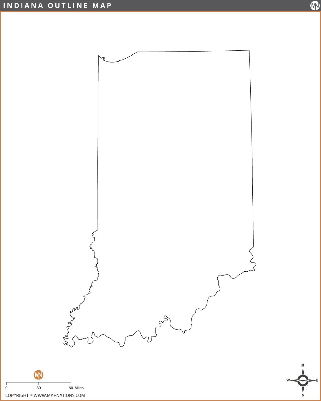 indiana-outline-map