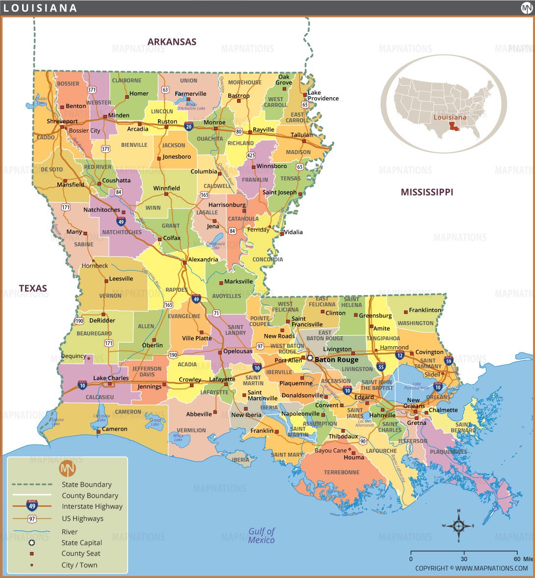 louisiana-map