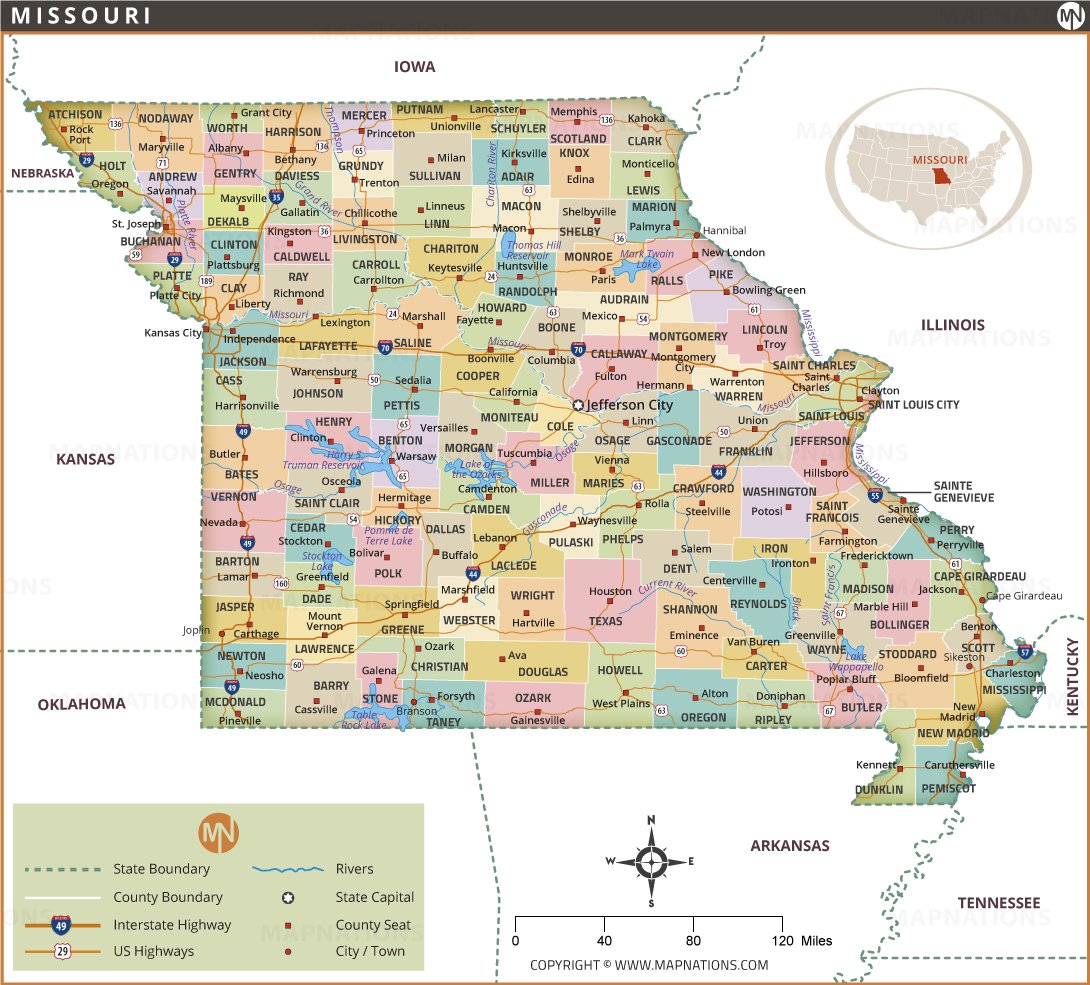 Missouri Map