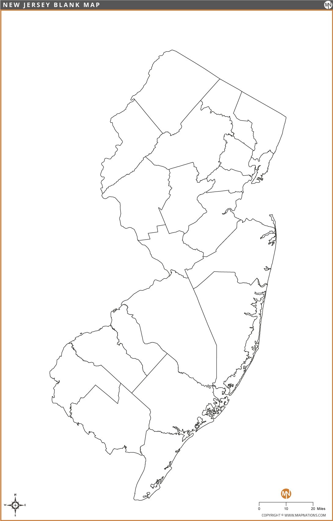 New Jersey Blank Map new-jersey-blank-map