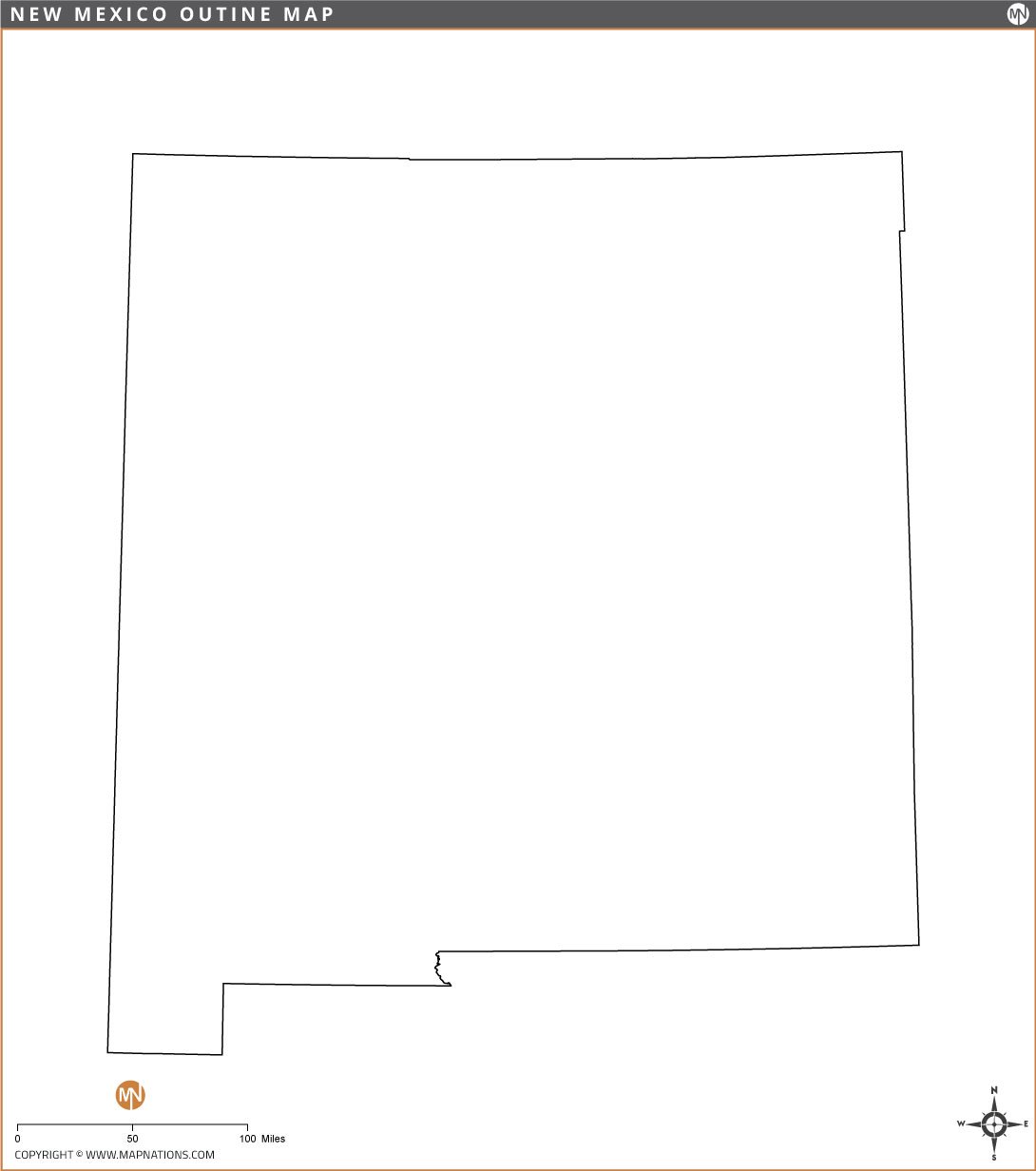 new-mexico-outline-map