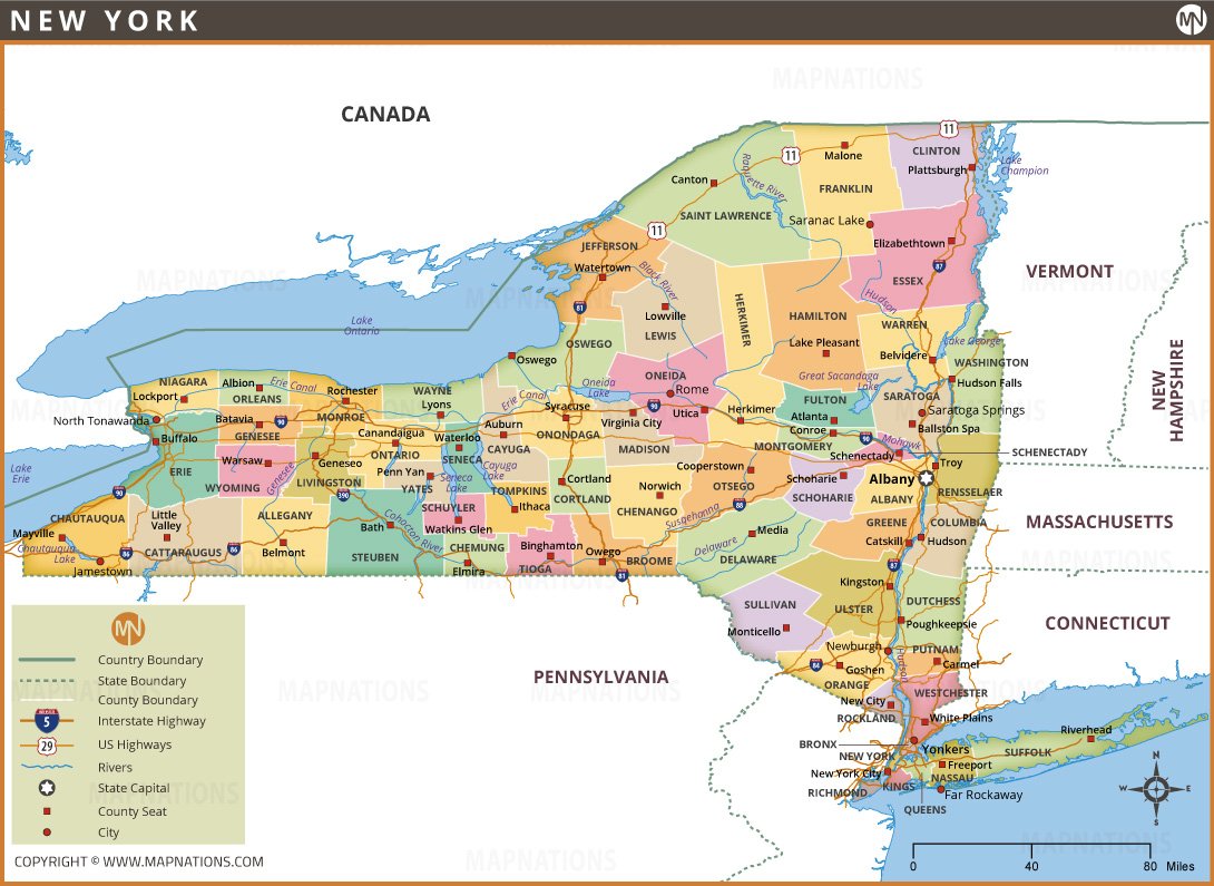 New York Map