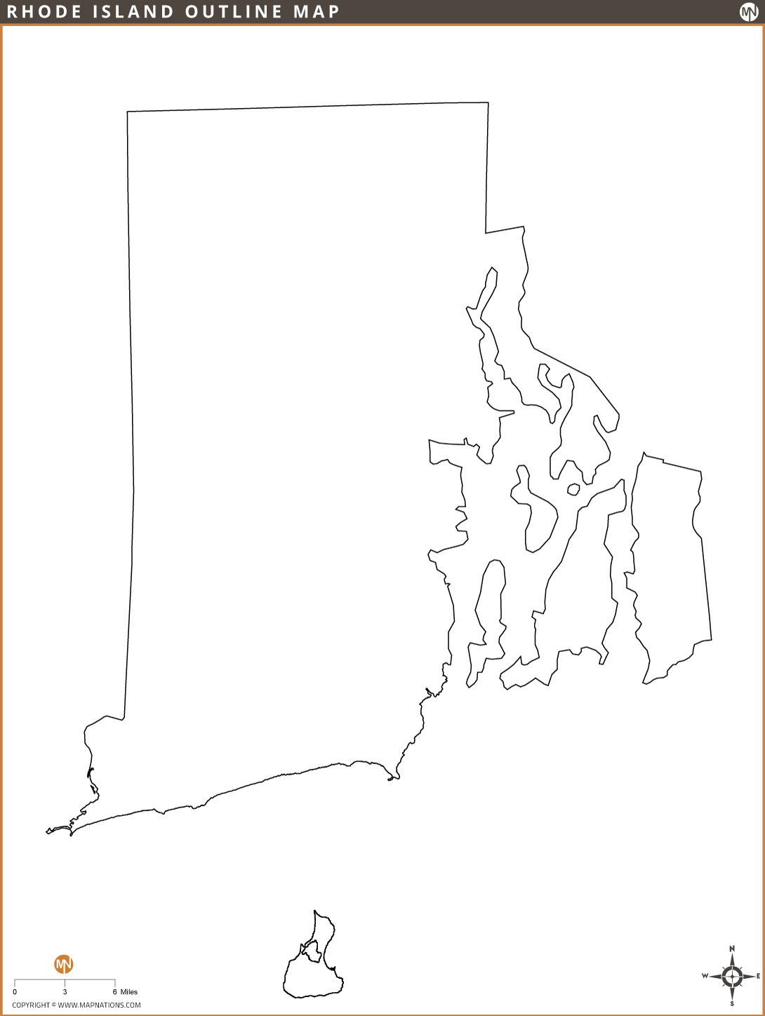 rhode-island-outline-map