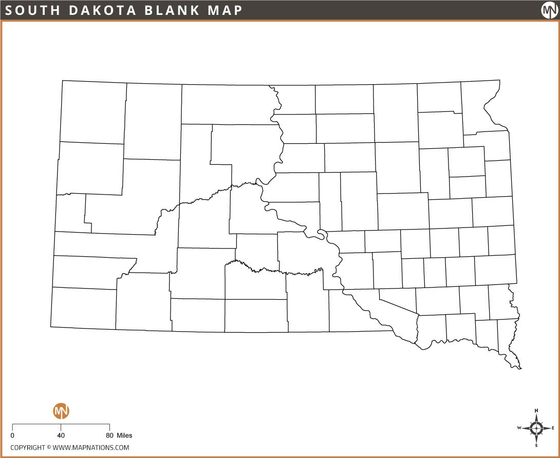 south-dakota-blank-map