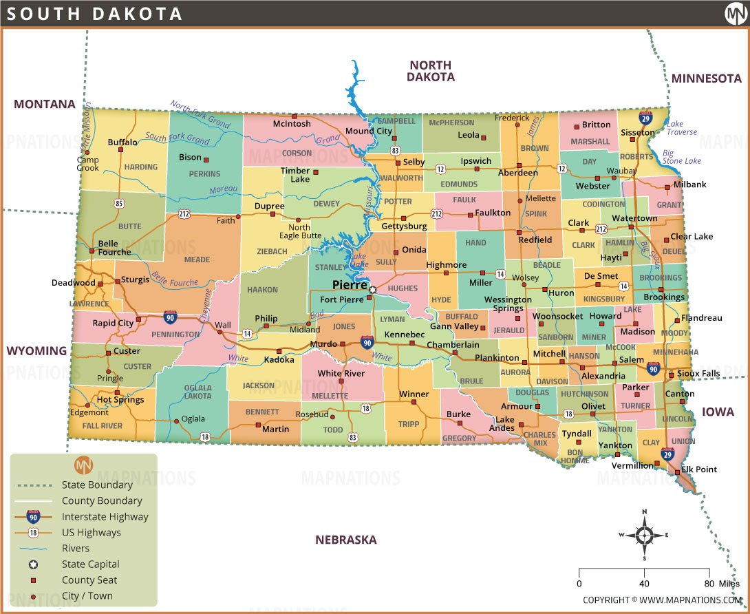south-dakota-map