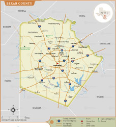 bexar-county-map