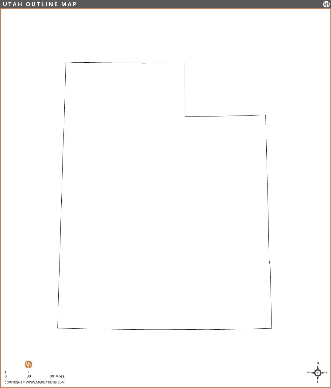 utah-outline-map