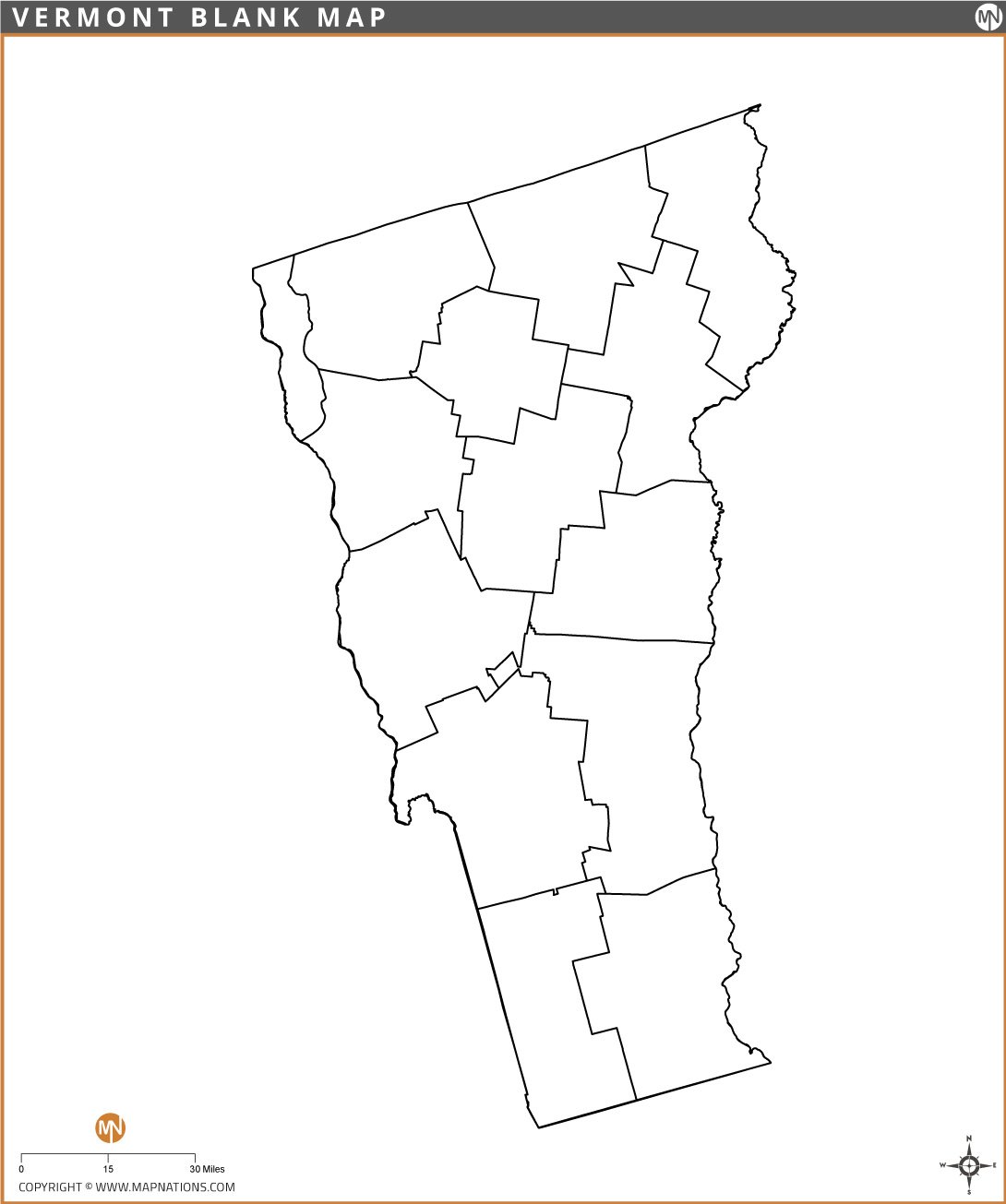 vermont-blank-map
