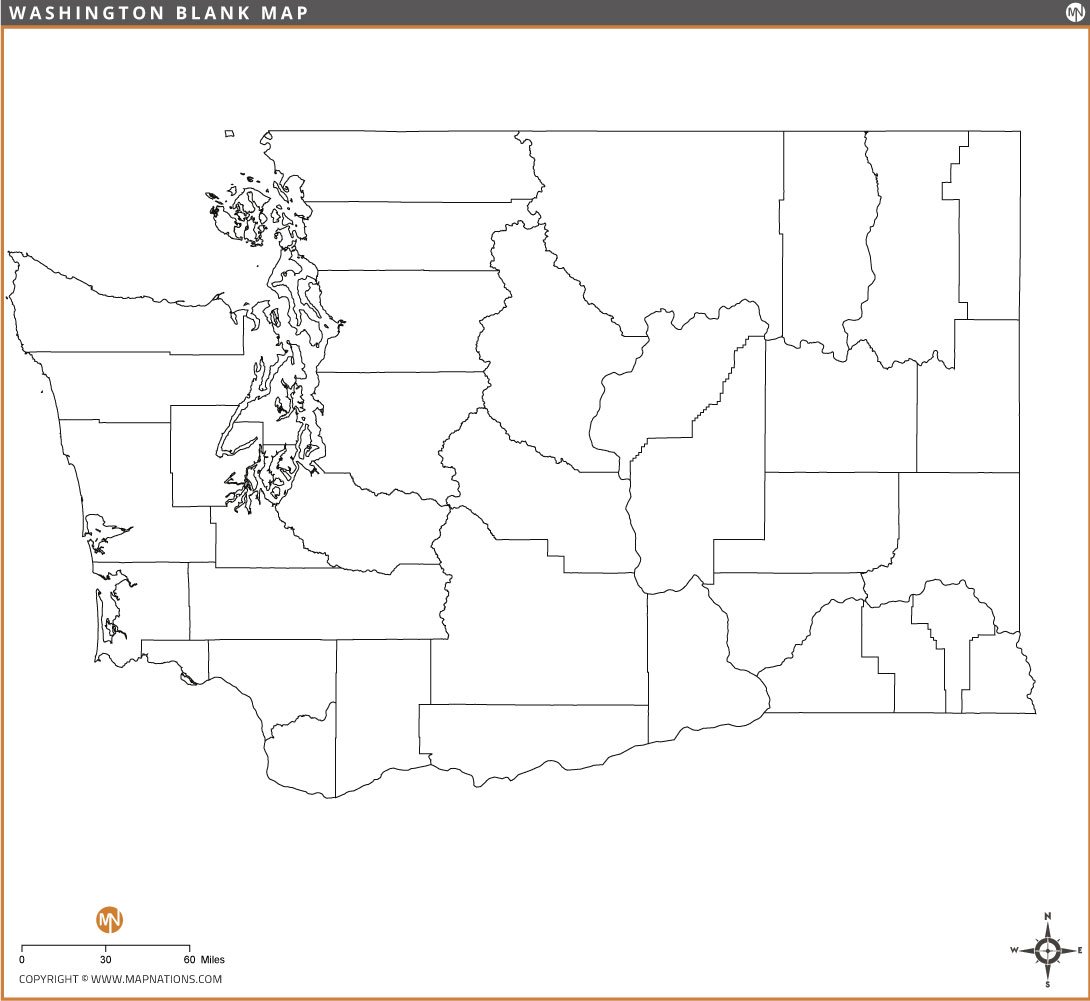 washington-blank-map