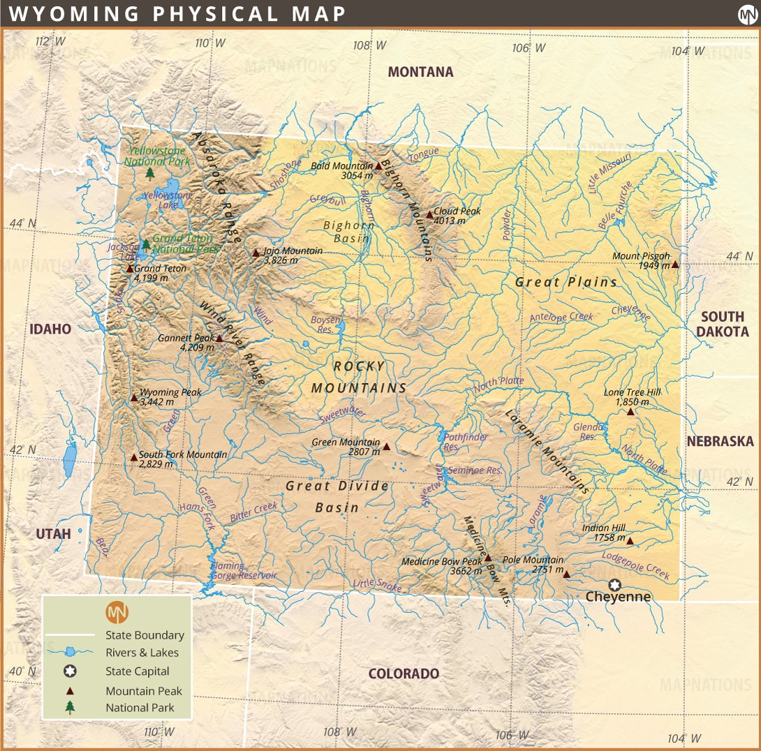 wyoming-physical-map