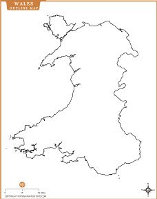 outline-map-of-wales