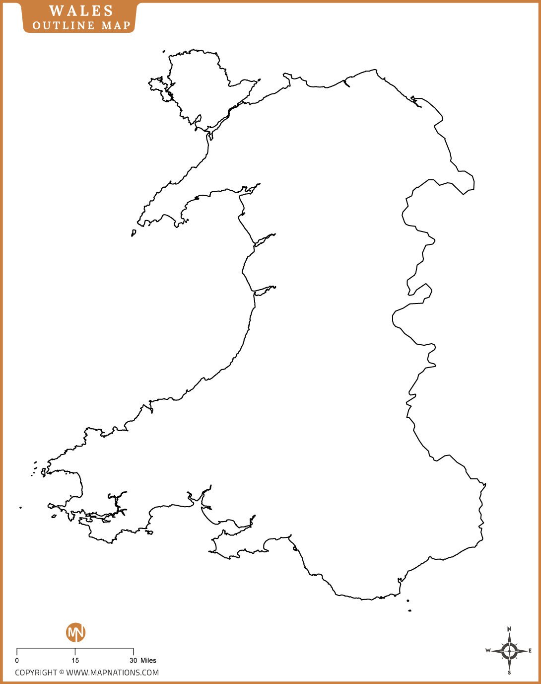 wales-outline-map
