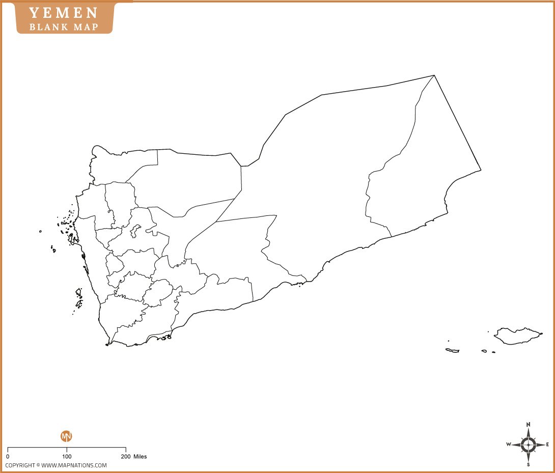 yemen-blank-map