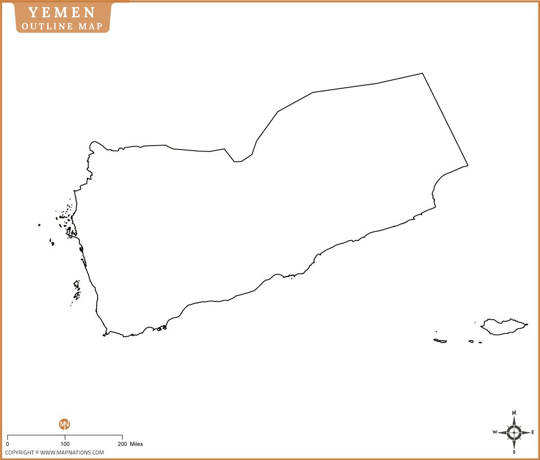 yemen-outline-map