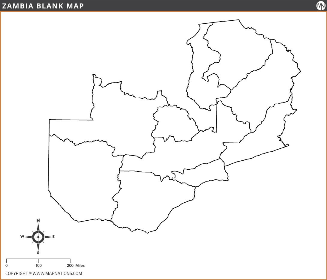 zambia-blank-map
