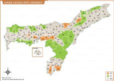 Assam Assembly Map