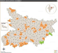 Bihar Assembly Map