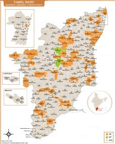 Assam Legislative Assembly Map