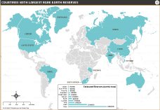 Countries with Largest Rare Earth Reserves