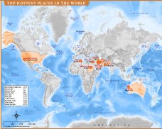 Top 10 Hottest Place in the world thumb