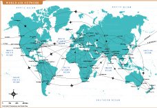 World Air Routes Map Thusmb thumb